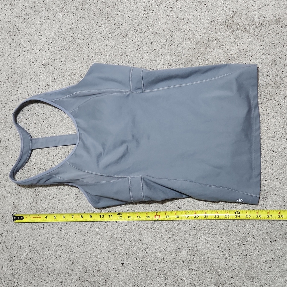 Athleta Stunner T Back Pullover Active Top Grey Size XL - Picture 5 of 9
